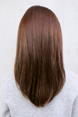 万人ウケする小顔ストレート