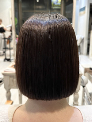 酸性ストレート×ボブ