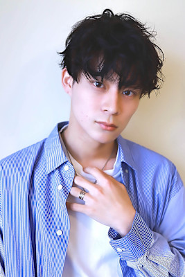 ニュアンスマッシュパーマ