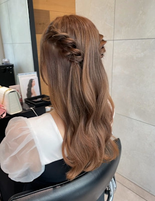 【SPADIC大阪梅田店】かわいいハーフツインアレンジ☆