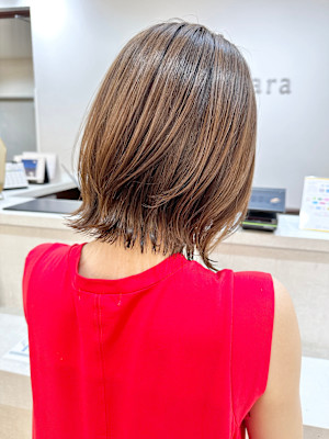 福岡 天神 大名 kchiara × レイヤーボブ