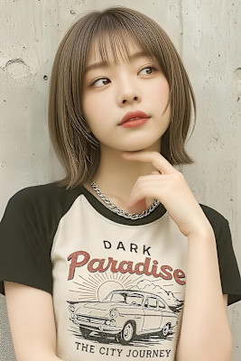 【小田急相模原】顔周りレイヤーボブ