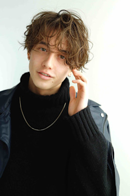 メンズ♪ソフトスパイラルパーマ