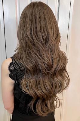 柔らか大人レイヤースタイル