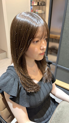 セミロングレイヤー