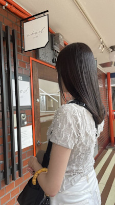 髪質改善グレージュカラー　20代/30代女性人気