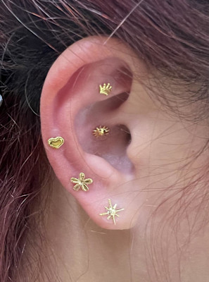 耳ツボジュエリー始めました☆