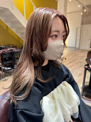 ブリーチカラー ミルクティ