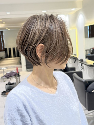 30代/40代/50代◎ショート/白髪ぼかし/ハイライト 湯