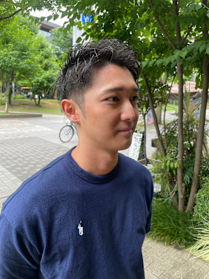 ナチュラル刈上げヘア