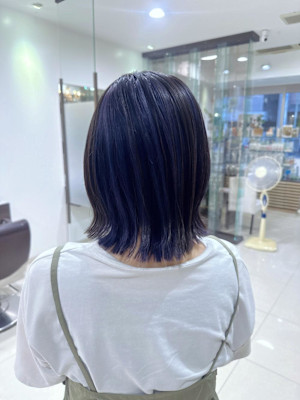 筋感カラー(ラベンダーブルー)