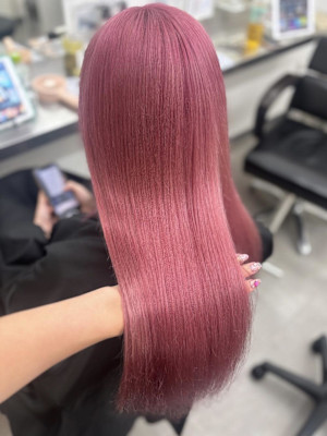 ピンク/ハイトーン/ケアブリーチ