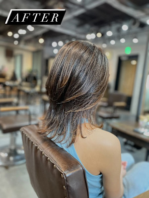 軽めのレイヤースタイルがお好み