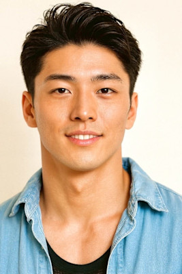 サーフカール&ブルーブラック　フェザーパーマ