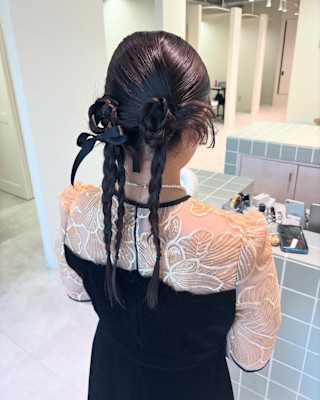 ヘアセット/結婚式/成人式/振袖/2次会/ヘアアレンジ