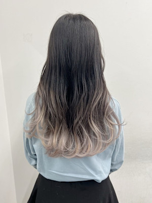 髪質改善/イルミナカラー／アディクシーカラー/ホワイトグレー