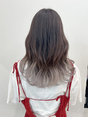 髪質改善/イルミナカラー／アディクシーカラー/ホワイトグレー