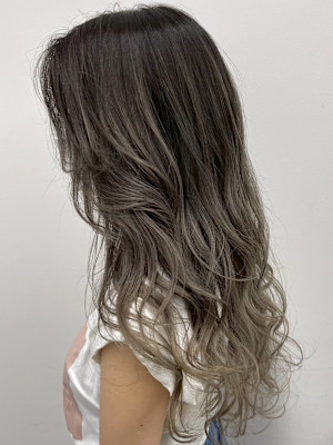 髪質改善/イルミナカラー／アディクシーカラー/ホワイトグレー