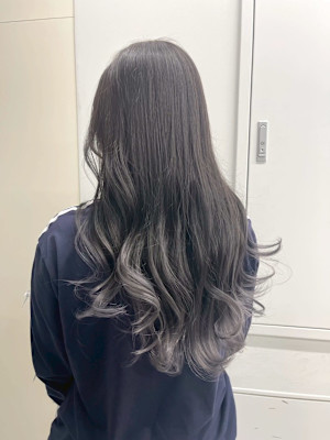 髪質改善/イルミナカラー／アディクシーカラー/ホワイトグレー