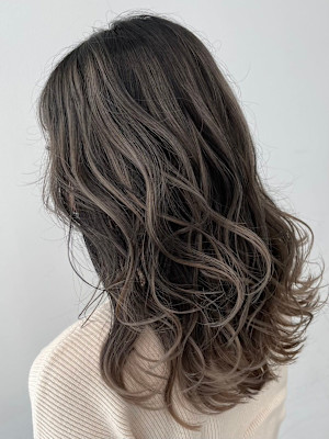 髪質改善/イルミナカラー／アディクシーカラー/ホワイトグレー