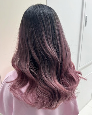 ピンクグラデーション