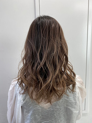 グレーベージュ ニュアンスカラー ミルクティーピンク ブルー