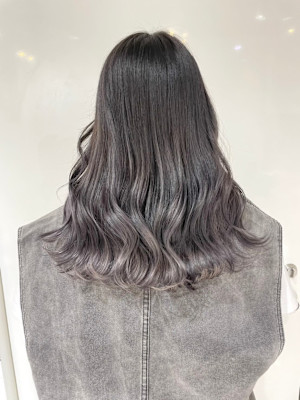 グレーベージュ ニュアンスカラー ミルクティーピンク ブルー