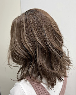 グレーベージュ ニュアンスカラー ミルクティーピンク ブルー