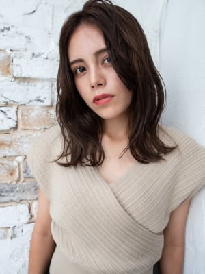 大人ミディゆるふわスタイル