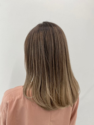 グレーベージュ ニュアンスカラー ミルクティーピンク ブルー