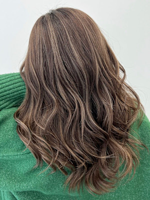 グレーベージュ ニュアンスカラー ミルクティーピンク ブルー