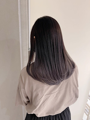 ラベンダーグレージュグラデーション