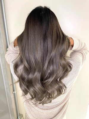 ラベンダーグレージュグラデーションスタイル