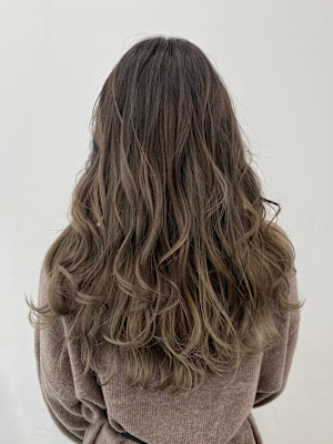 エアタッチバレイヤージュミルクティーベージュ