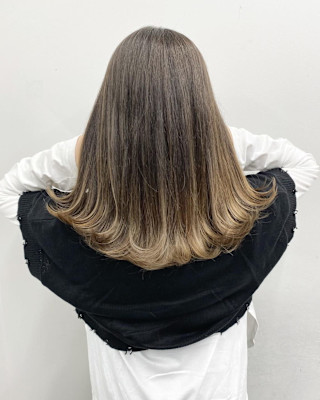 外巻きスタイル