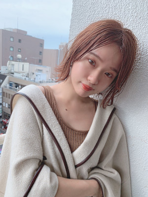 レイヤーボブスタイル