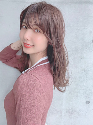 ゆるふわミルクティーセミロング