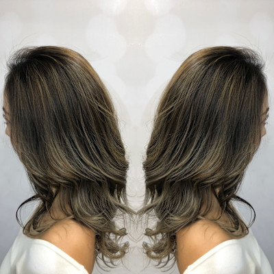 大人のバレイヤージュ