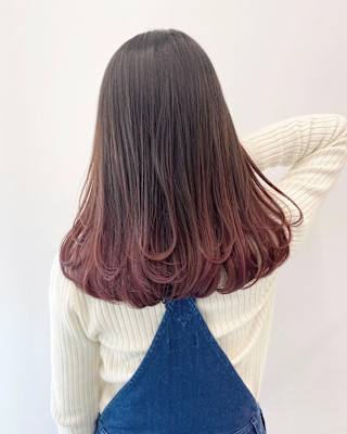 ピンククラデーションのイメージ画像