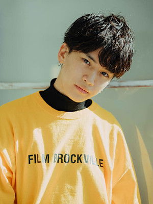 マッシュショートパーマ