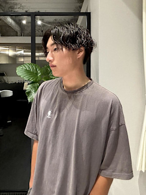 スパイラルパーマ