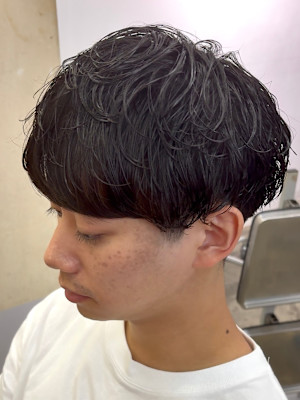 kisaiBUZZ＊岬　メンズルーズパーマ　ニュアンスパーマ