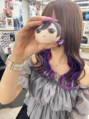 インナーカラー/デザインカラー/推しカラー/概念カラー