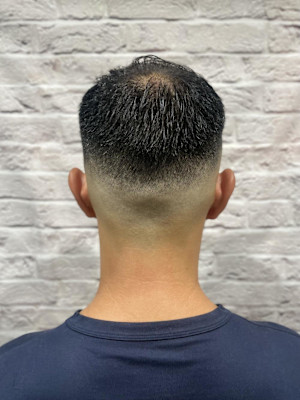 ハイフェードソフトモヒカンショート