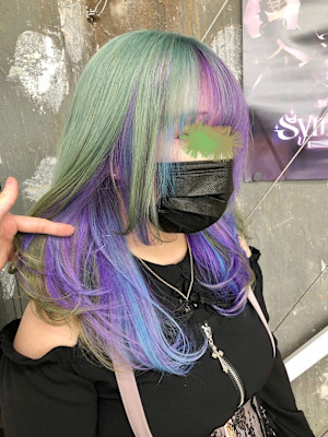 プロセカ 草薙寧々 神代類 ハイトーンカラー インナーカラー