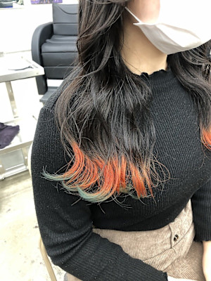 	にじさんじ 宇佐美リト 毛先カラー グラデーションカラー