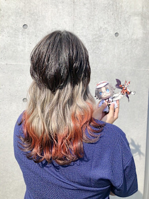 にじさんじEN ミスタ キツネカラー エンドカラー 裾カラー