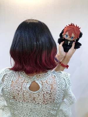 あんスタ 天城燐音 毛先カラー 裾カラー グラデーションカラ