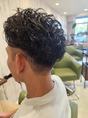ツーブロ×メンズパーマ