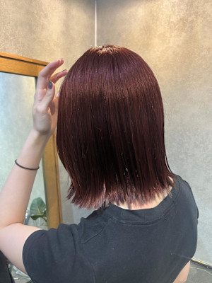 ♪深めワインレッドカラー